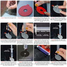 Load image into Gallery viewer, Car Windshield Glass Repair Kit Tools Windscreen Break Scratch Restoration Protective Stickers Glass Cleaner Care No Trace Wash