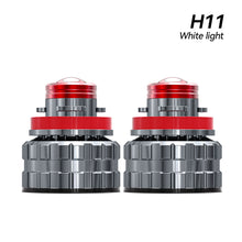 Load image into Gallery viewer, Piar Car H7 H11 H8 H9 9005 HB3 9006 Convex Lens LED Fog Light Bulb Led Fog Lamp Lens 6000K High Bright White 3600LM Fog Light For DC12V