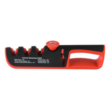 Load image into Gallery viewer, 4 In 1 Tungsten Steel Kitchen Facilitative Sharpener Tool Angle Adjustable Knives Sharpener Professional Knife Sharpening Kitchen Tool