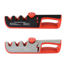 Load image into Gallery viewer, 4 In 1 Tungsten Steel Kitchen Facilitative Sharpener Tool Angle Adjustable Knives Sharpener Professional Knife Sharpening Kitchen Tool