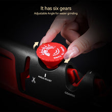 Load image into Gallery viewer, 4 In 1 Tungsten Steel Kitchen Facilitative Sharpener Tool Angle Adjustable Knives Sharpener Professional Knife Sharpening Kitchen Tool