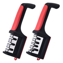 Load image into Gallery viewer, 3/4-Segment Tungsten Steel Kitchen Sharpener Tool Hand-Held Knives Sharpener Professional Knife Sharpening Kitchen Tool