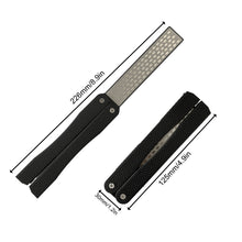 Load image into Gallery viewer, Portable Double Side Grindstone Professional Kitchen Sharpener for Pocket Folding Knife Sharpening Stone Sharpener Tool