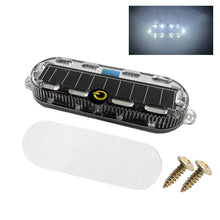 Load image into Gallery viewer, Solar Power Mortorcycle Car LED Warning Light Night Ride Tail Light Anti-rear Strobe Light for Motorcycle Electric Vehicle Bicycle