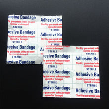 Load image into Gallery viewer, 50/100PCS 38*38mm Transparent PU Waterproof Wound Plaster Band Aid Adhesive Bandage Protective Sticker for Outdoor Home First Aid