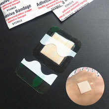Load image into Gallery viewer, 50/100PCS 38*38mm Transparent PU Waterproof Wound Plaster Band Aid Adhesive Bandage Protective Sticker for Outdoor Home First Aid