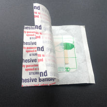 Load image into Gallery viewer, 50/100PCS 38*38mm Transparent PU Waterproof Wound Plaster Band Aid Adhesive Bandage Protective Sticker for Outdoor Home First Aid