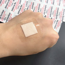 Load image into Gallery viewer, 50/100PCS 38*38mm Transparent PU Waterproof Wound Plaster Band Aid Adhesive Bandage Protective Sticker for Outdoor Home First Aid