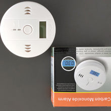 Load image into Gallery viewer, LCD CO Sensor Work Alone Built In 85dB Siren Sound Independent Carbon Monoxide Poisoning Warning Alarm Detector