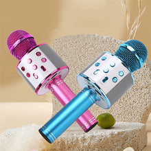 Load image into Gallery viewer, Professional Handheld Wireless Karaoke USB Voice Changing Speaker Microphone for Music Player Singing Recorder KTV