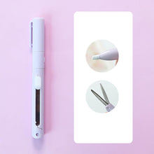 Load image into Gallery viewer, Mini Colorful Folding Scissors Hand Tent Cutting Mini Engraving Knife Scissors Paper Trimming Utility Knife