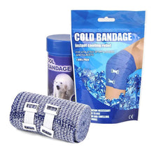 Load image into Gallery viewer, Self Adhesive Ice Bandage Instant Cooling Ice Tape Muscle Recovery Cooling and Compression Tape for Athletes and Adults