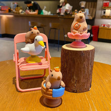 Load image into Gallery viewer, Cute Kapibala Car Interior Decoration Spring Shaking Head Doll Auto Dashboard Ornaments Accessories