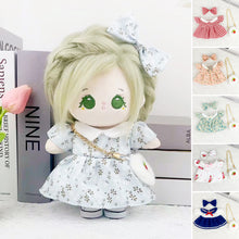 Load image into Gallery viewer, For 20CM Cotton Doll Dresses Cartoon Plush Doll Replacement Outfit Playing House Accessories Mini Clothes