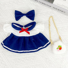 Load image into Gallery viewer, For 20CM Cotton Doll Dresses Cartoon Plush Doll Replacement Outfit Playing House Accessories Mini Clothes