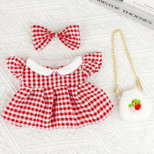 Load image into Gallery viewer, For 20CM Cotton Doll Dresses Cartoon Plush Doll Replacement Outfit Playing House Accessories Mini Clothes