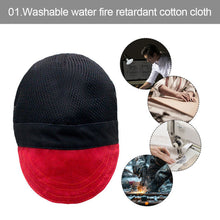 Load image into Gallery viewer, 1PC Flame-Retardant Peaked Cap With Nylon Sweat-Absorbing Lining Fireproof Dust-Proof Labor Protection Head Cover Welding Protective Equipment