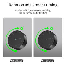Load image into Gallery viewer, Rotary Timer With LED Spot Display Stand Magnetically Fixed Learn Kitchen Fitness Timing Reminder Time Management Device