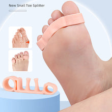 Load image into Gallery viewer, Five Hole Toe Splitter Soft Comfortable Thumb Valgus Corrector Relieve Thumb Valgus Toe Overlap Shock Absorption Decompression Foot Care