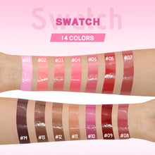Load image into Gallery viewer, 14 Colors Ginger Lip Plumping Gloss Moisturizing Hydrating Non-sticky Lip Glaze Repairing Lip Care Makeup Cosmetics