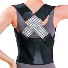 Load image into Gallery viewer, Four Ribbon Posture Corrector Invisible Comfortable Breathable Back Correction Strap Improve Hunchback Spine Back Orthopedic Braces