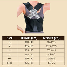 Load image into Gallery viewer, Four Ribbon Posture Corrector Invisible Comfortable Breathable Back Correction Strap Improve Hunchback Spine Back Orthopedic Braces