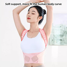 Load image into Gallery viewer, Adult Three Ribbon Posture Corrector Invisible Comfortable Breathable Hunchback Corrector Open Shoulders Enhance Back Beauty