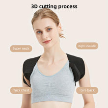 Load image into Gallery viewer, Shoulder Straightening Belt Invisible Comfortable Breathable Posture Corrector Improve Posture Open Shoulders for Adults Children