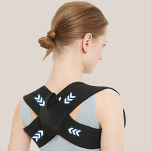 Load image into Gallery viewer, Shoulder Straightening Belt Invisible Comfortable Breathable Posture Corrector Improve Posture Open Shoulders for Adults Children