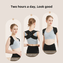 Load image into Gallery viewer, Shoulder Straightening Belt Invisible Comfortable Breathable Posture Corrector Improve Posture Open Shoulders for Adults Children