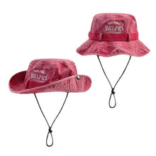 Load image into Gallery viewer, Western Women Cowboy Hats with String Vintage Embroidered Bucket Hats For Female Anti-UV Protection Fisherman Hats Camping Hiking Mountaineering Hats