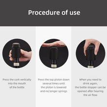 Load image into Gallery viewer, Wine Bottle Stopper Real Vacuum Wine Stoppers Reusable Wine Preserver Wine Corks Keep Fresh Best Gifts for Wine Lovers