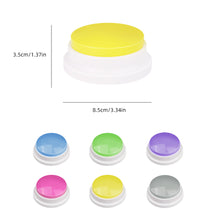 Load image into Gallery viewer, Pet Sound Box Recordable Talking Button Cat Voice Recorder Talking Toy For Pet Communication Training Tool Squeeze Box Dog Toys