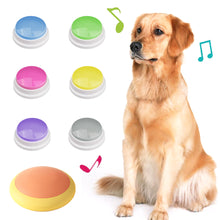 Load image into Gallery viewer, Pet Sound Box Recordable Talking Button Cat Voice Recorder Talking Toy For Pet Communication Training Tool Squeeze Box Dog Toys