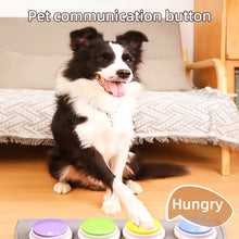 Load image into Gallery viewer, Pet Sound Box Recordable Talking Button Cat Voice Recorder Talking Toy For Pet Communication Training Tool Squeeze Box Dog Toys