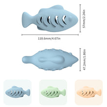 Load image into Gallery viewer, Cat Food Leakage Toy Funny Fish Cat Toys Cute Pet Training Interactive Toys with Sucker for Cats Kitten Supplies