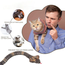 Load image into Gallery viewer, Smart Sensing Interactive Cat Toys Automatic Eletronic Snake Cat Teasering Play USB Rechargeable Kitten Toys Halloween Tricky Toy