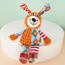 Load image into Gallery viewer, Pet Dog Squeaky Toys Animals Shapes Squeaky Plush Chew Toys for Small Medium Large Dogs
