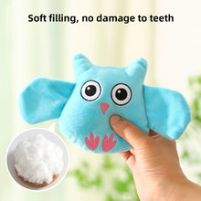 Load image into Gallery viewer, Pet Dog Squeaky Toys Animals Shapes Squeaky Plush Chew Toys with Bell for Small Medium Large Dogs