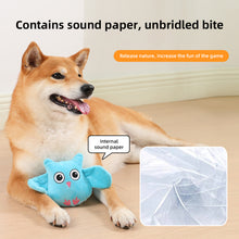 Load image into Gallery viewer, Pet Dog Squeaky Toys Animals Shapes Squeaky Plush Chew Toys with Bell for Small Medium Large Dogs