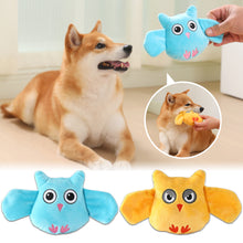Load image into Gallery viewer, Pet Dog Squeaky Toys Animals Shapes Squeaky Plush Chew Toys with Bell for Small Medium Large Dogs