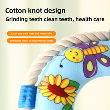 Load image into Gallery viewer, Pet Dog Squeaky Toys Animals Shapes Squeaky Plush Chew Toys with Bell for Small Medium Large Dogs
