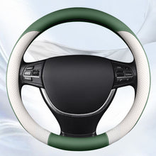 Load image into Gallery viewer, Car Steering Wheel Cover Non-slip PU Leather Auto Anti-Slip For 38cm Steering Wheel