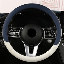 Load image into Gallery viewer, Car Steering Wheel Cover Non-slip PU Leather Auto For 38cm Steering Wheel