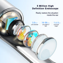 Load image into Gallery viewer, Portable Charging High Definition Visual Ear Scoop Ear Collection Tool Children's Ear Canal Endoscope Ear Spoon Ear Wax