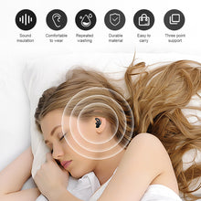 Load image into Gallery viewer, Soft Silicone Soundproof Sleep Ear Plugs Noise Reduction Filter for Ears Earplug Professional Anti-Noise Sponge Sleeping Earplugs
