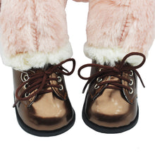 Load image into Gallery viewer, For Large Size LABUBU Leather Shoes Suitable for 40cm Cotton Dolls Shoes Boots Toys Casual Sports Shoes Dolls Accessories DIY Doll Toys