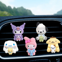 Load image into Gallery viewer, Kuromi Cinnamoroll Creative Car Air Outlet Fragrance Aromatherapy Ornament Perfume Diffuser Clip Decoration Accessories
