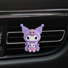 Load image into Gallery viewer, Kuromi Cinnamoroll Creative Car Air Outlet Fragrance Aromatherapy Ornament Perfume Diffuser Clip Decoration Accessories