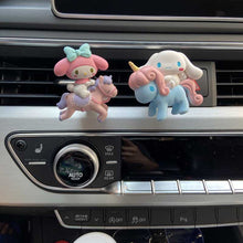 Load image into Gallery viewer, Kuromi Cinnamoroll Creative Car Air Outlet Fragrance Aromatherapy Ornament Perfume Diffuser Clip Decoration Accessories